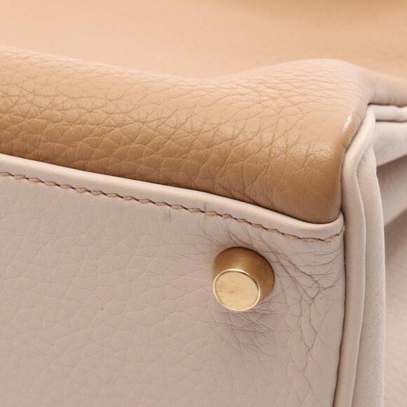 Hermes Hermès Kelly 32 Tricolore, Argile, Tabac Camel, Chocolate, Taurillon C... - Picture 10 of 10